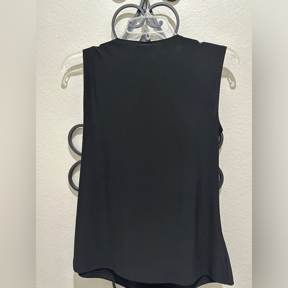 Black Cowl Neck Blouse - Picture 2 of 3